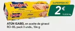Masymas Isabel - atun en aceite de girasol oferta