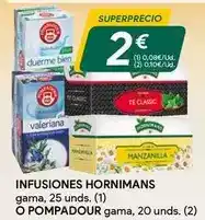Masymas Hornimans - infusiones oferta