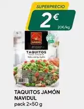 Masymas Navidul - taquitos jamón oferta