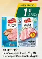 Masymas Campofrío - jamon cocido oferta