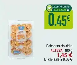 Masymas Alteza - palmeras hojaldre oferta