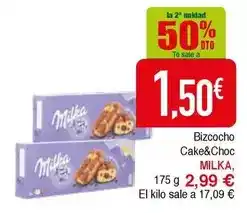 Masymas Milka - bizcocho cake&choc oferta
