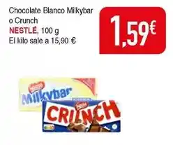 Masymas Nestlé - chocolate blanco milkybar o crunch oferta