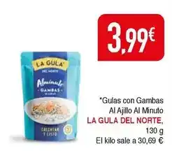 Masymas La gula del norte - gulas con gambas al ajillo al minuto oferta