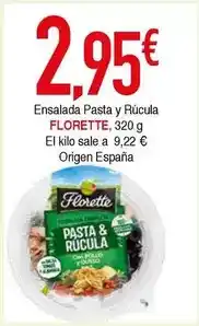 Masymas Florette - ensalada pasta y rúcula oferta