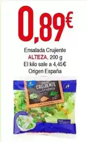 Masymas Alteza - ensalada crujiente oferta