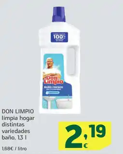 HiperDino DON LIMPIO limpia hogar distintas variedades baño oferta