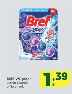 HiperDino BREF WC poder activo lavanda o floral oferta