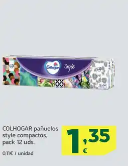 HiperDino COLHOGAR pañuelos style compactos oferta