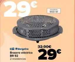 Carrefour Brasero eléctrico BR 92 oferta