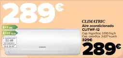 Carrefour CLIMATRIC Aire acondicionado CLITWF-12 oferta
