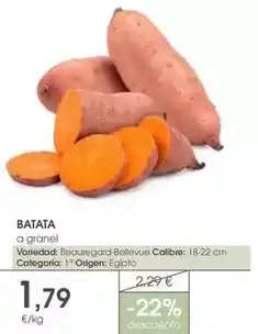 Supermercados Plaza Origen - batata oferta
