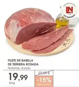 Supermercados Plaza Filete de babilla de ternera rosada oferta