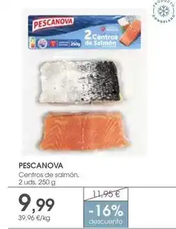 Supermercados Plaza Pescanova - centros de salmón oferta