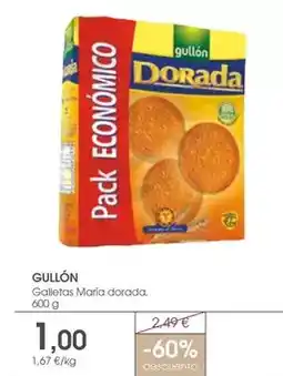 Supermercados Plaza Gullón - galletas maria dorada oferta