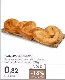Supermercados Plaza Eladorada con masa de croissant, con una textura suave oferta
