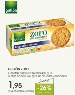 Supermercados Plaza Gullón - galletas digestive avena oferta