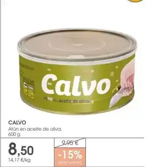 Supermercados Plaza Calvo - atún en aceite de oliva oferta