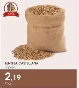Supermercados Plaza Castellana - lenteja oferta