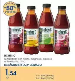 Supermercados Plaza Hohes c - nutribebida con hierro oferta