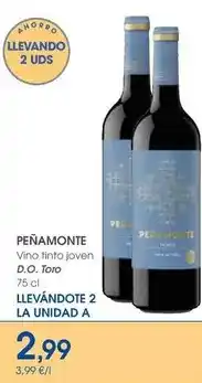 Supermercados Plaza Selectos peñaranda - vino tinto joven d.o. toro oferta