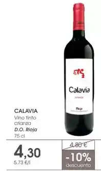 Supermercados Plaza Vino tinto crianza d.o. rioja oferta