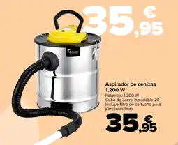 Carrefour Aspirador de cenizas 1.200 W oferta