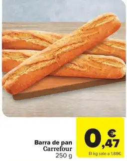 Carrefour Express Barra de pan Carrefour oferta