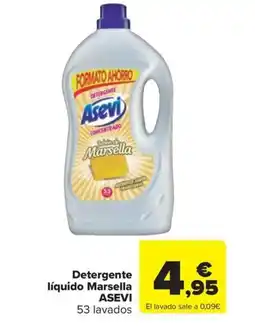 Carrefour Express ASEVI Detergente líquido Marsella oferta