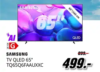 SAMSUNG TV QLED 65" TQ65Q6FAAUXXC