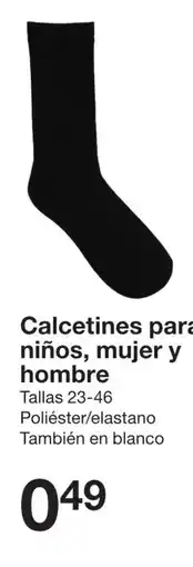 Zeeman Calcetines para niños, mujer y hombre oferta