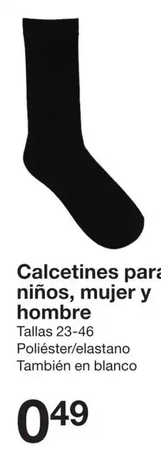 Calcetines para niños, mujer y hombre