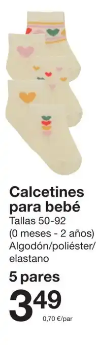 Calcetines para bebé