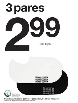 Zeeman Calcetines invisibles perfectos para niños, hombres y mujeres oferta