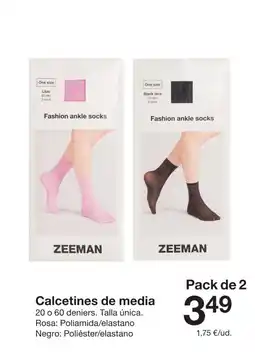 Zeeman Calcetines de media oferta
