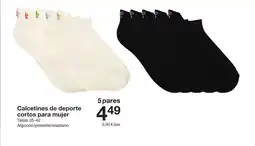 Zeeman Calcetines de deporte cortos para mujer oferta