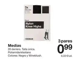 Zeeman ZEEMAN Medias oferta