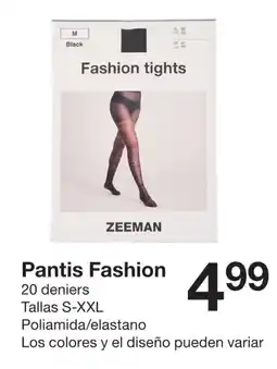 Zeeman ZEEMAN Pantis Fashion oferta