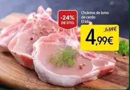 Dialprix Chuletas de lomo oferta