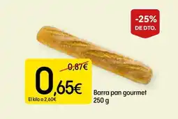 Dialprix Barra pan gourmet oferta