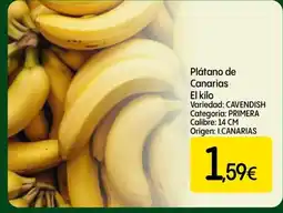 Dialprix Plátano de Canarias oferta