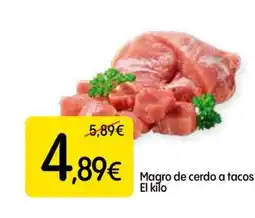 Dialprix Magro de cerdo a tacos oferta