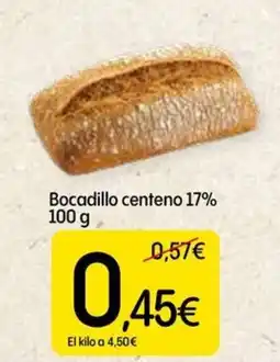 Dialprix Bocadillo centeno 17% oferta