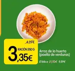 Dialprix Arroz de la huerta (paella de verduras) oferta