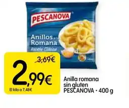 Dialprix PESCANOVA Anilla romana sin gluten oferta