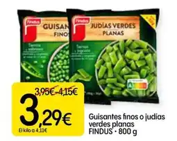 Dialprix FINDUS Guisantes finos o judías verdes planas oferta