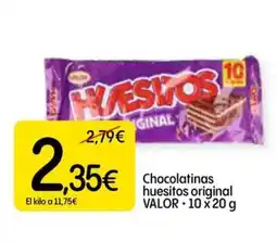 Dialprix VALOR Chocolatinas huesitos original oferta