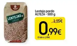 Dialprix ALTEZA Lenteja parda oferta
