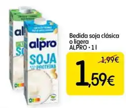 Dialprix ALPRO Bedida soja clásica o ligera oferta