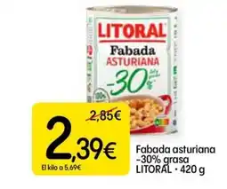 Dialprix LITORAL Fabada asturiana -30% grasa oferta